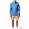 United Legwear T-shirt Uomo Colletto Bottoni Maniche Lunghe-6