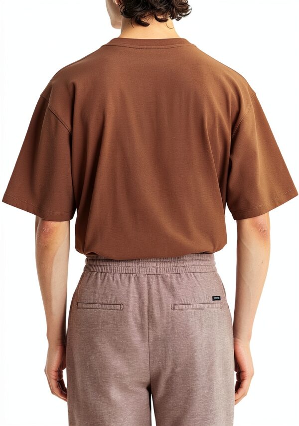 United Legwear T-shirt Uomo Girocollo Tasca Petto-1