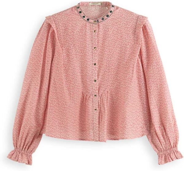 Collo Rosa Scotch Soda Donna Accessorio Moda Elegante-0