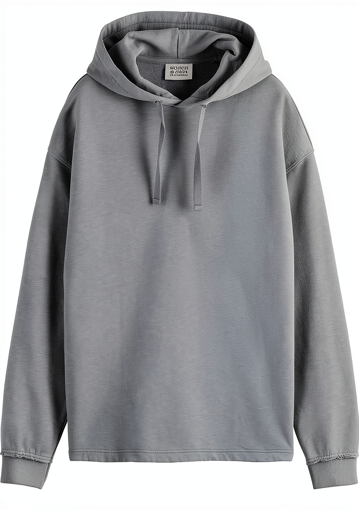'Felpa con cappuccio United Legwear in colore Faded Denim indossata da uomo'