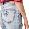 Jeans Mamiye Brothers Donna Spring Lights ricamo tasche-3
