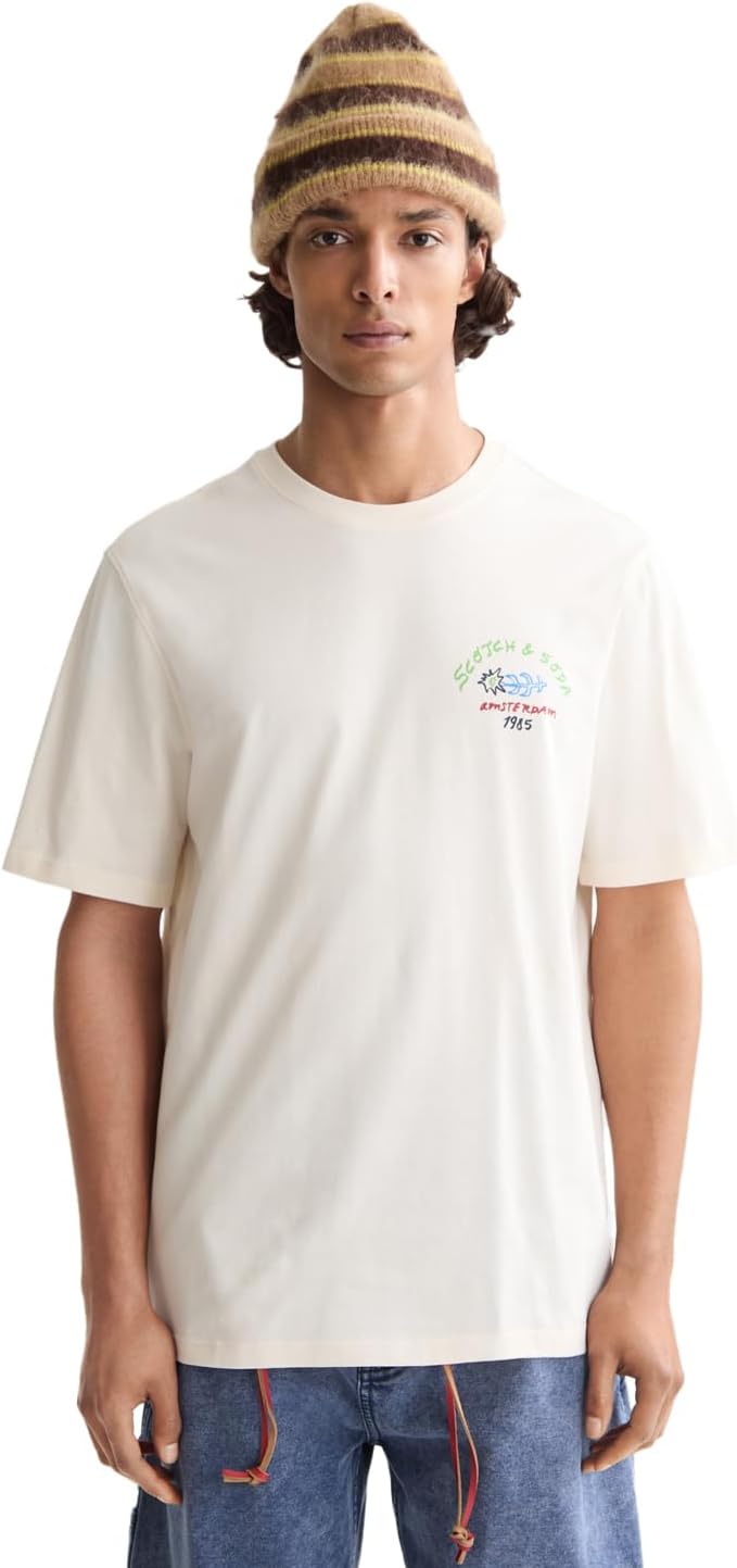 T-shirt United Legwear uomo con stampa frontale e posteriore