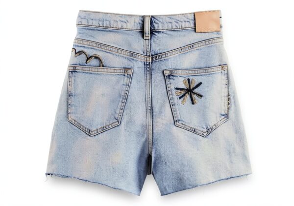 Jeans Mamiye Brothers Donna Spring Lights ricamo tasche-1