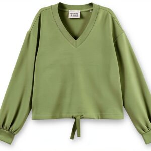 Felpa Modal Mamiye Brothers Donna Polsini Coulisse Colori-0