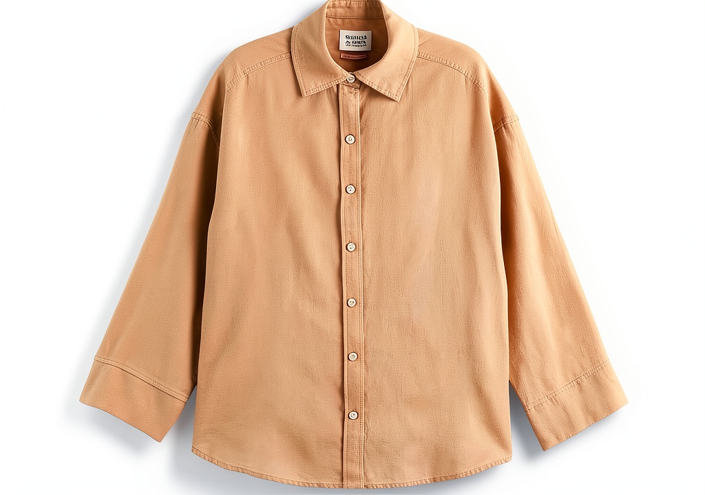 'Scotch Soda Linen Shirt Maglietta Donna indossata in un ambiente casual'