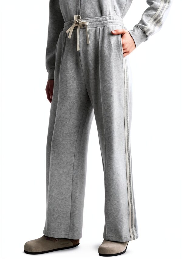 Pantaloni sportivi Scotch Soda Donna interlock grigio comodi