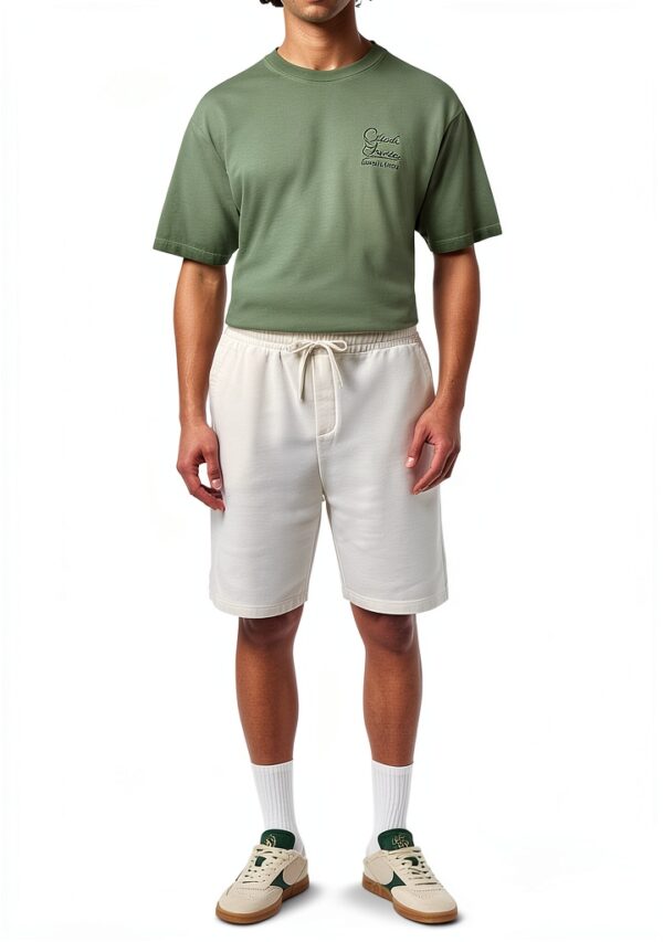 Pantaloncini United Legwear felpa uomo cinta elastica tasche-0