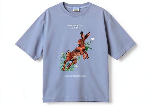 Mamiye Brothers Donna T-shirt larga arte petto retro-2