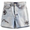 Jeans Mamiye Brothers Donna Spring Lights ricamo tasche-4