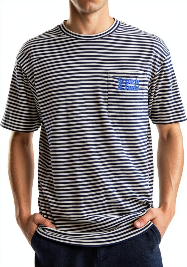 Scotch Soda T-Shirt Uomo Taschino Vestibilità Ampia