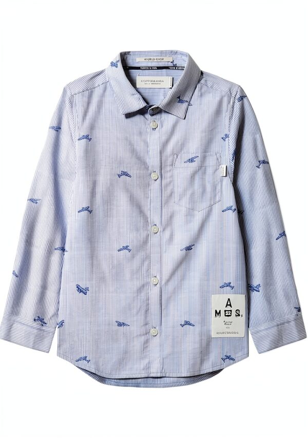 Maglia Jacquard Scotch Soda Bambini Ragazzi Maniche Lunghe
