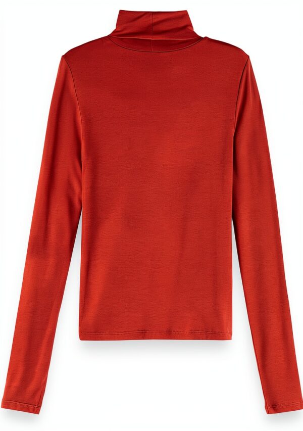 T-shirt Mamiye Brothers Donna Collo alto Logo cucito-2
