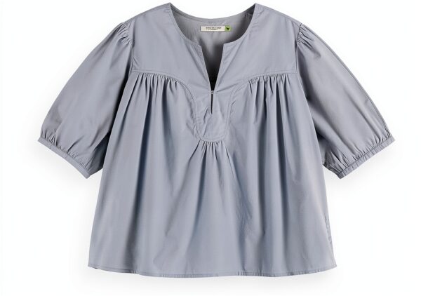 Scotch Soda Camicia Donna Relaxed Top Denim Sbiadito