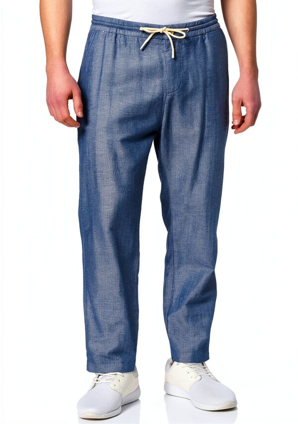 Pantaloni Uomo Scotch Soda Lino Cotone Biologico Spiaggia