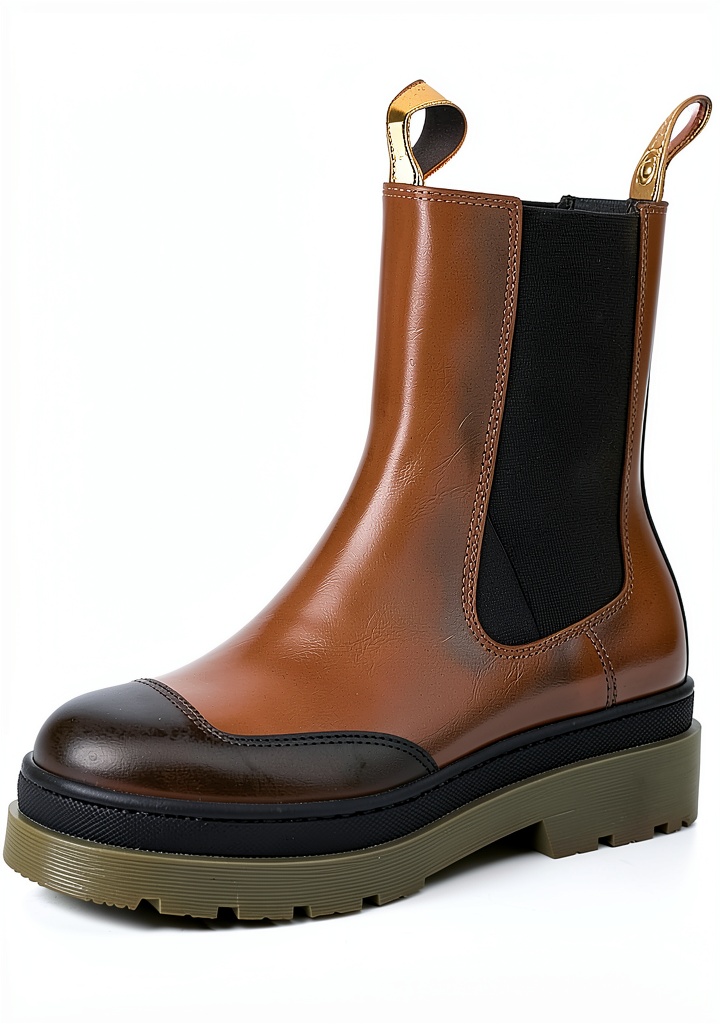 Stivali Scotch Soda Aubri donna in colore tortora multi su sfondo neutro