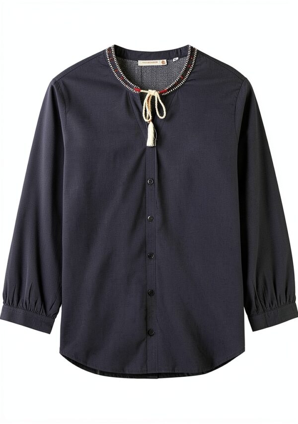 Bluse SCOTCH SODA perle donna grigio moda casual