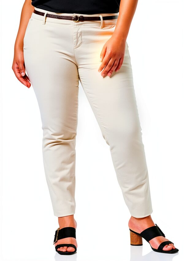 Pantaloni Chino Scotch Soda Donna Slim Fit con Cintura
