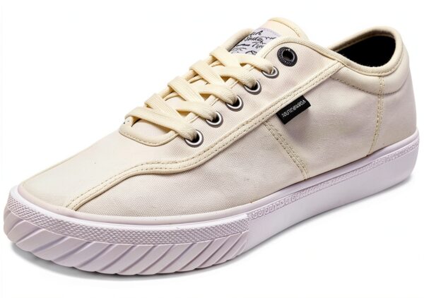 Scotch Soda Parcifal Scarpe Uomo Tessuto Gomma Off White