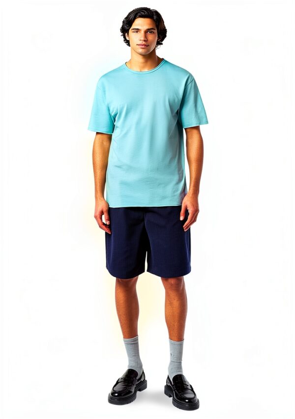 Scotch Soda T Shirt Uomo Raw Edge Relaxed Fit