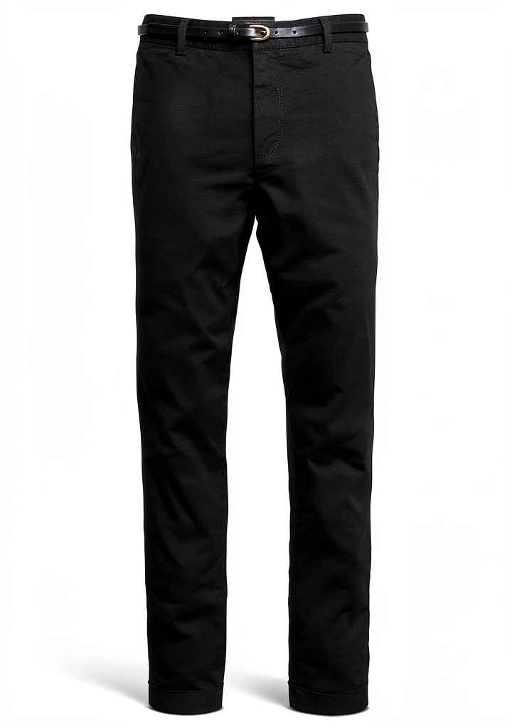 Pantaloni chino Scotch & Soda donna in cotone nero su sfondo neutro