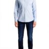 Camicia Scotch Soda Uomo Colletto Classico Logo Ricamato-7