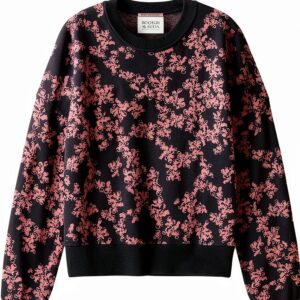 Felpa Mamiye Brothers Donna Jacquard Vestibilità Ampia-0