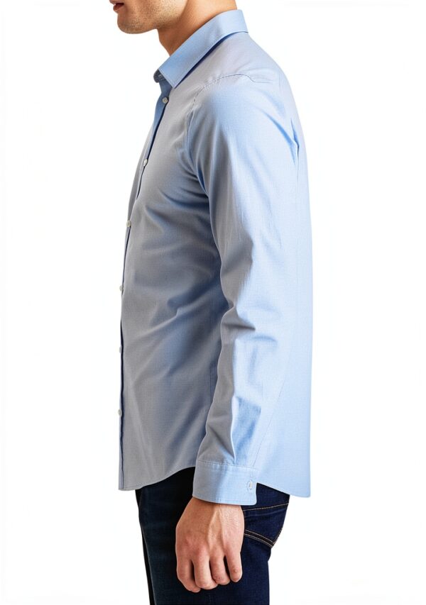 Camicia Scotch Soda Uomo Colletto Classico Logo Ricamato-5