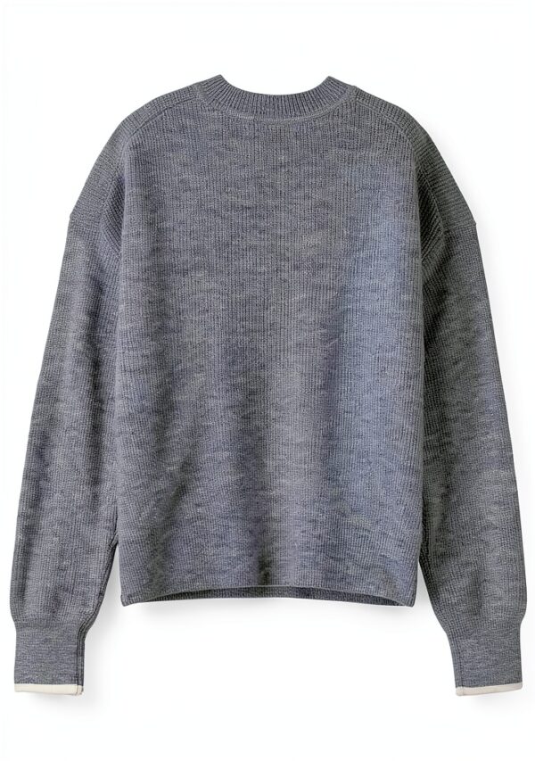 Maglione Scotch Soda Donna Denim Sbiadito Melange Maglioni-3
