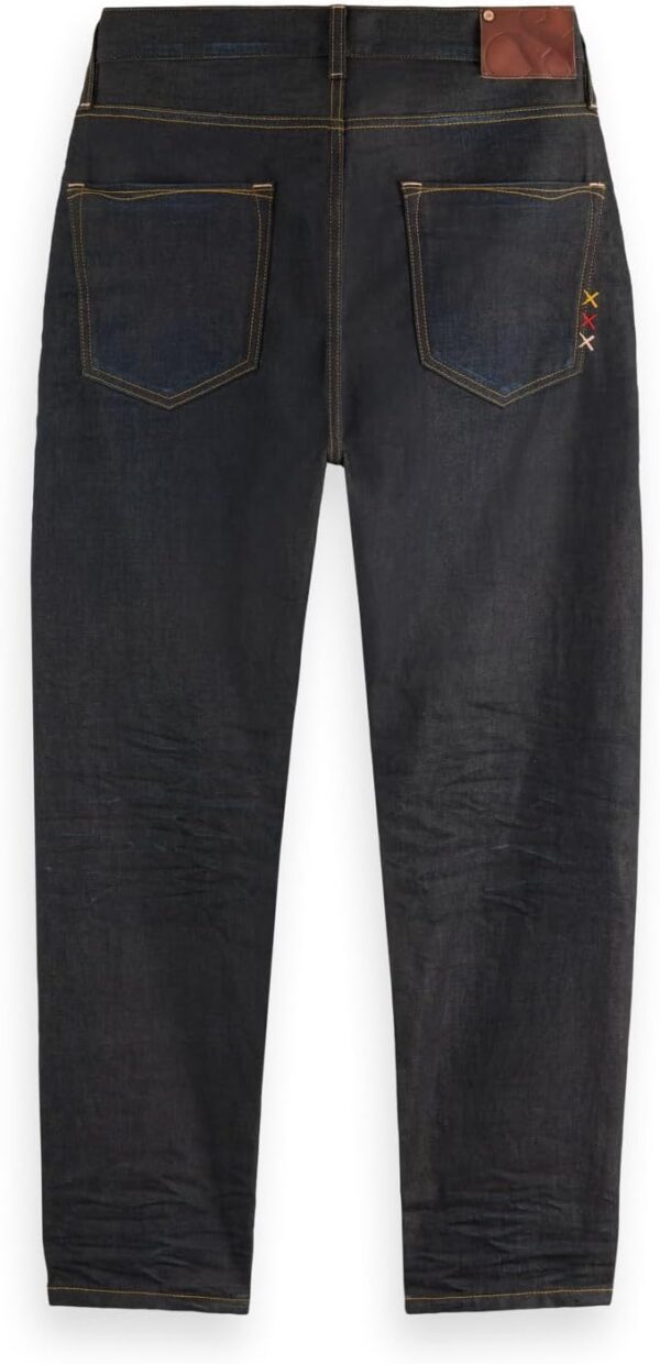 Jeans United Legwear Uomo Vestibilità Ampia Design 5 Tasche-2