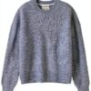 Maglione Scotch Soda Donna Denim Sbiadito Melange Maglioni-0