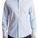 Camicia Scotch Soda Uomo Colletto Classico Logo Ricamato-0