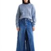 Maglione Scotch Soda Donna Denim Sbiadito Melange Maglioni-2