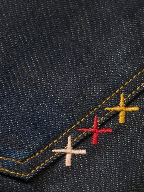 Jeans United Legwear Uomo Vestibilità Ampia Design 5 Tasche-3