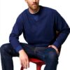 Felpa uomo United Legwear cotone morbido Peacoat-1