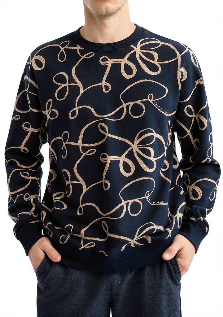 'Aop Ribbon Navy da Scotch & Soda'