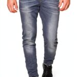 Jeans Uomo Scotch & Soda 28W / 30L Grigio-0