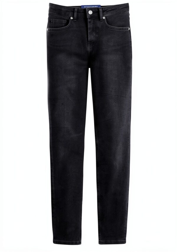 Blue Draft Skinny Fit Patta con chiusura lampo Donna-0