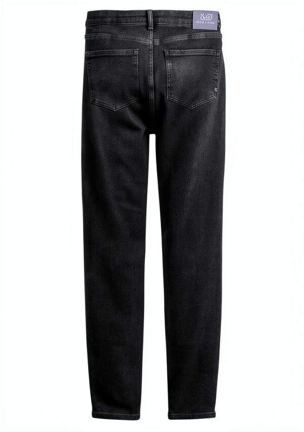 Blue Draft Skinny Fit Patta con chiusura lampo Donna-1