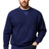 Felpa uomo United Legwear cotone morbido Peacoat-0