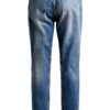 Blue Draft Skinny Fit Patta con chiusura lampo Donna-1