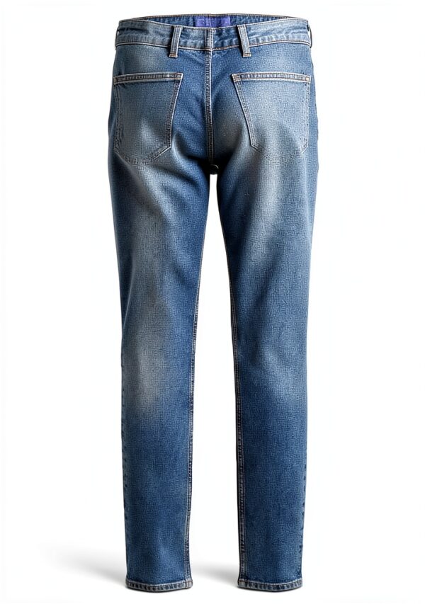 Blue Draft Skinny Fit Patta con chiusura lampo Donna-1