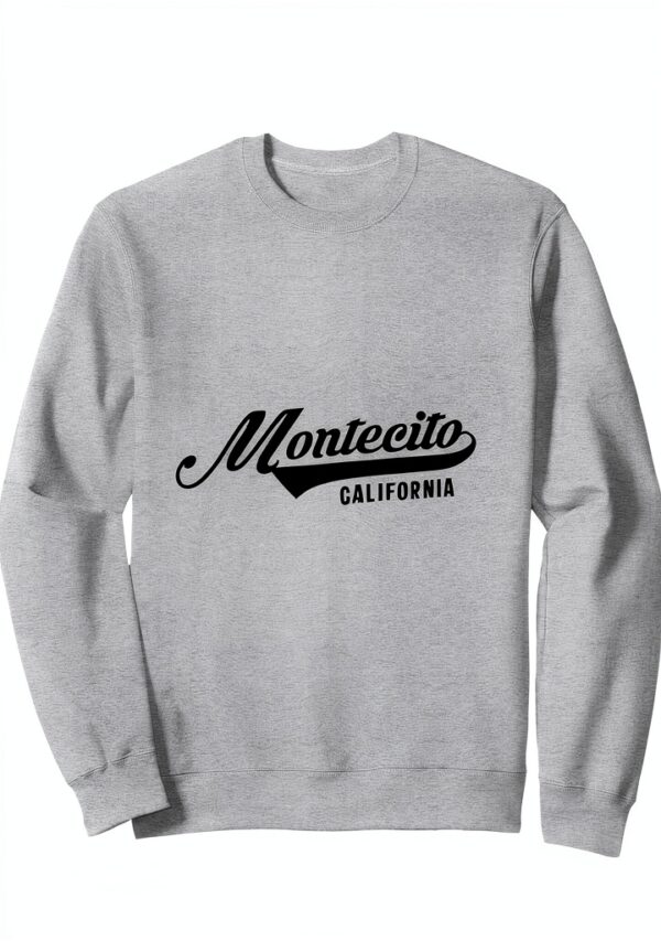 Montecito California T-Shirt Unisex – Taglio, Collo Rinforzato-0