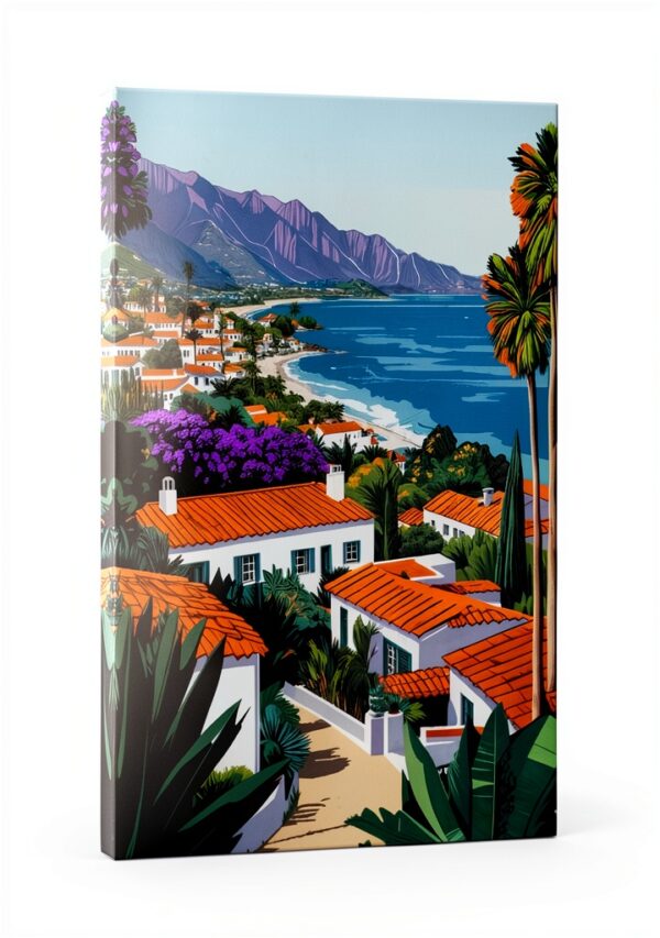 Poster su Tela Arte Astratta 75x50 cm Stile Incorniciato Alta Qualità-0