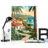 Poster su tela Montecito – Stile incorniciato o senza cornice, 30x45-7