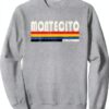 Maglietta Montecito Retro California Souvenirs Unisex Design Strisce-0