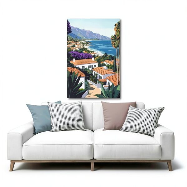 Poster su Tela Arte Astratta 75x50 cm Stile Incorniciato Alta Qualità-4