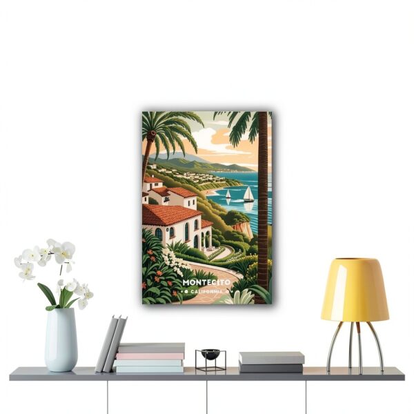 Poster su tela Montecito – Stile incorniciato o senza cornice, 30x45-5