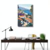 Poster su Tela Arte Astratta 75x50 cm Stile Incorniciato Alta Qualità-2