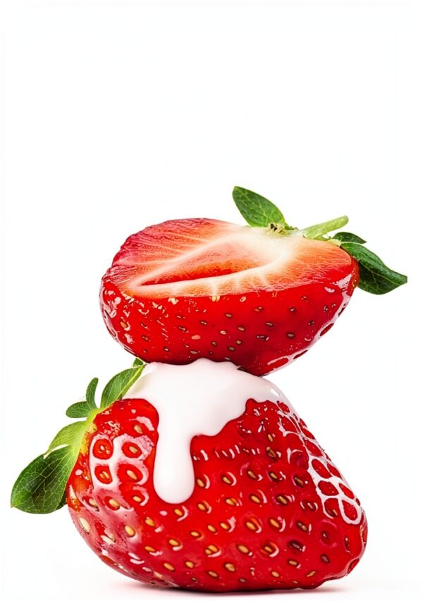 Latte di asina per bagno Montecito Cosmetics Bio pelle secca fragola-1