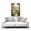 Poster su tela Montecito – Stile incorniciato o senza cornice, 30x45-4